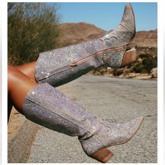 Matisse Shoes - Matisse Nashville Rhinestone Western Boots size 7 cowgirl